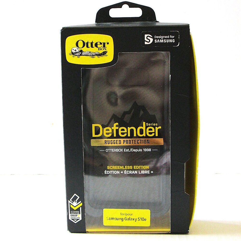 Samsung Galaxy S10e cover Defender Otter Rugged Protection case-Screenless NWOT